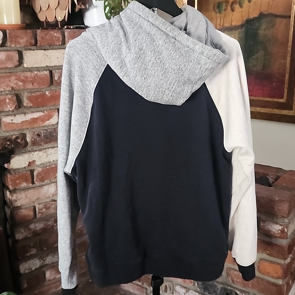 Fabletics Dark Blue and Gray The Go To Hoodie - Picture 5 of 7